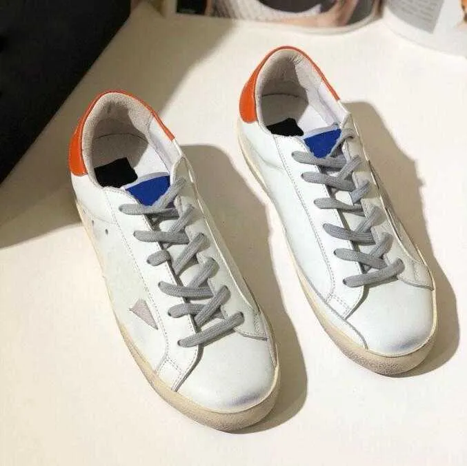 Casual schoenen Sneakers Trainers Italië merk doen oude vuile ontwerper ster Sequin Goose Classic White EUR36-45 mannen