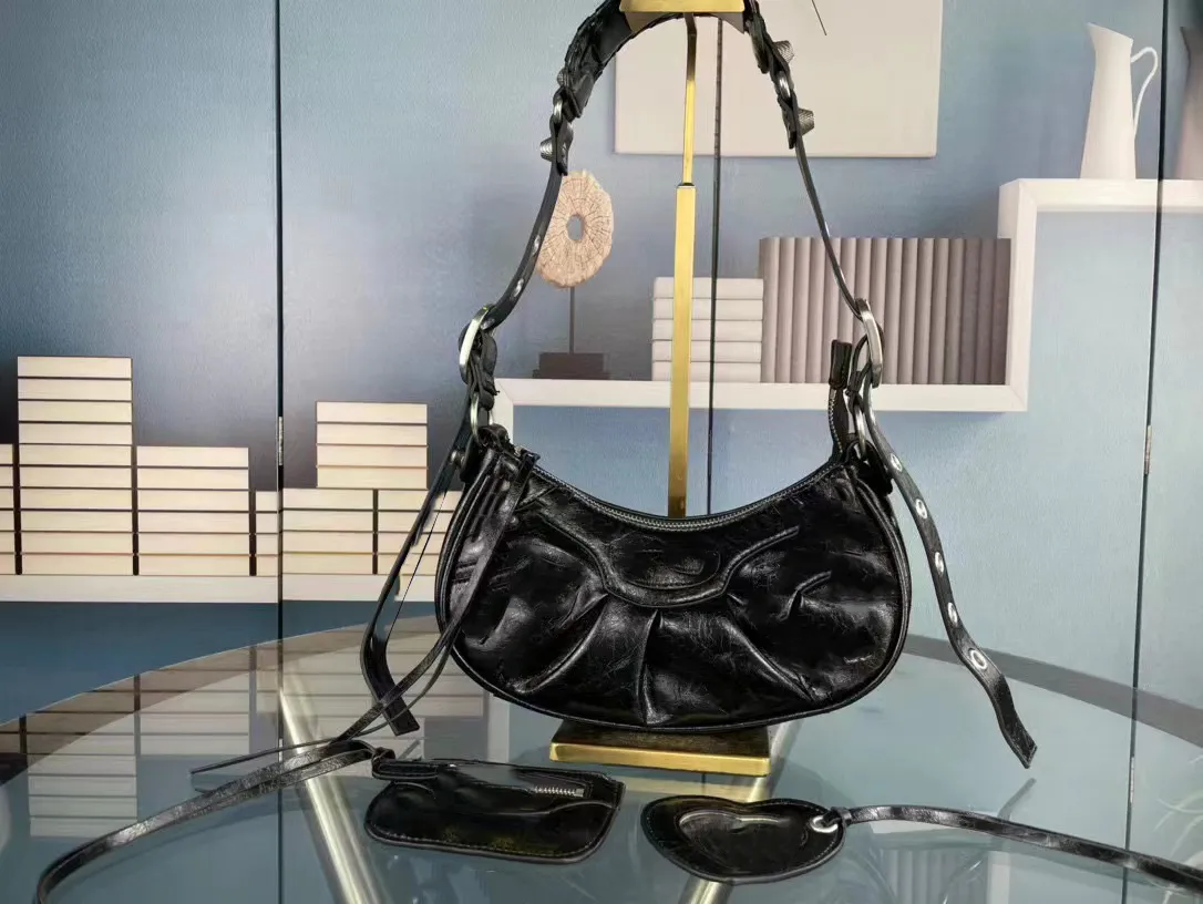 Vintage Genuine Leather Crossbody Bag For Women Fashionable Handbag