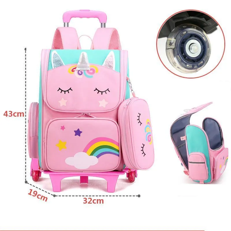 Ladies wheeled backpack online