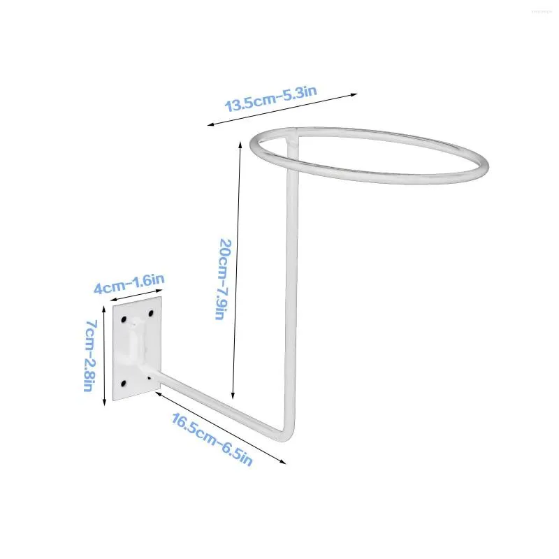 Cintre mural et porte-casque, conception en plastique coloré