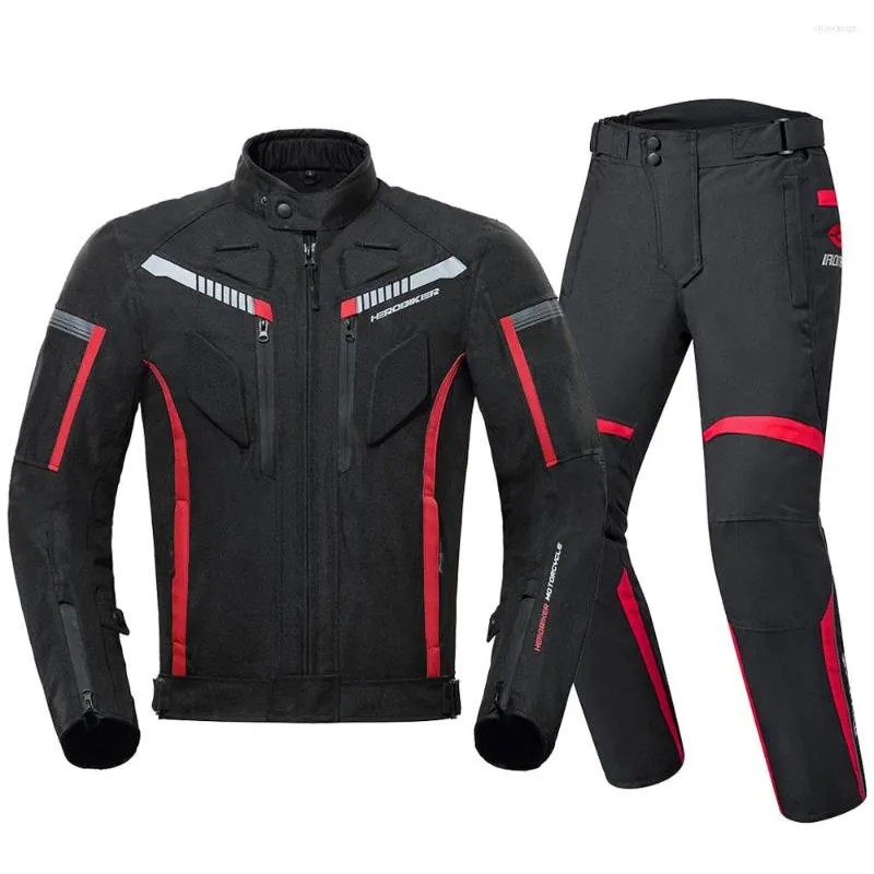 Jackets de corrida Herobiker Men Motociclet Capinet Calças de moto à prova d'água Motocross Motocross Proteção à motocicleta à prova de vento