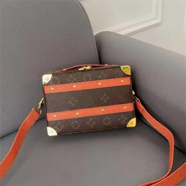 Women Bag Woman Handbags Designers Box Bags Small Square Unisex Genuine Leather Luxury Handbag Shoulder Messenger Small Boxes Purses Brands Crossbody