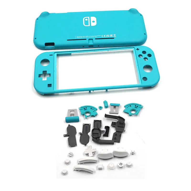 Original Upper and Bottom Housing Shell Case for NS Switch Lite Game Console Faceplate Back Cover L R ZL ZR ABXY button Trigger Buttons FEDEX DHL UPS FREE SHIP