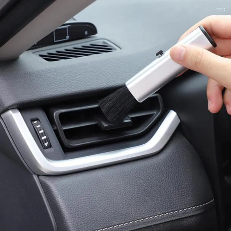 Bilsvamp inf￤llbar reng￶ring borst luftkonditionering dator tangentbord plasthandtag ull liten
