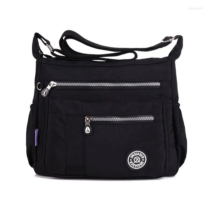 Bolsas de noite femininas nylon impermeável crossbody para compras bolsas de ombro de bolsa de moda bolsa de moda