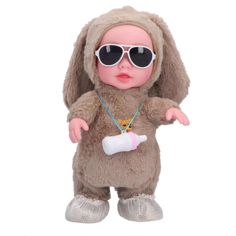 Dolls lol Infant Plush Music Electric Doll Singing Dancing Walking Talking Parroting Baby Girl toys for girls 220912