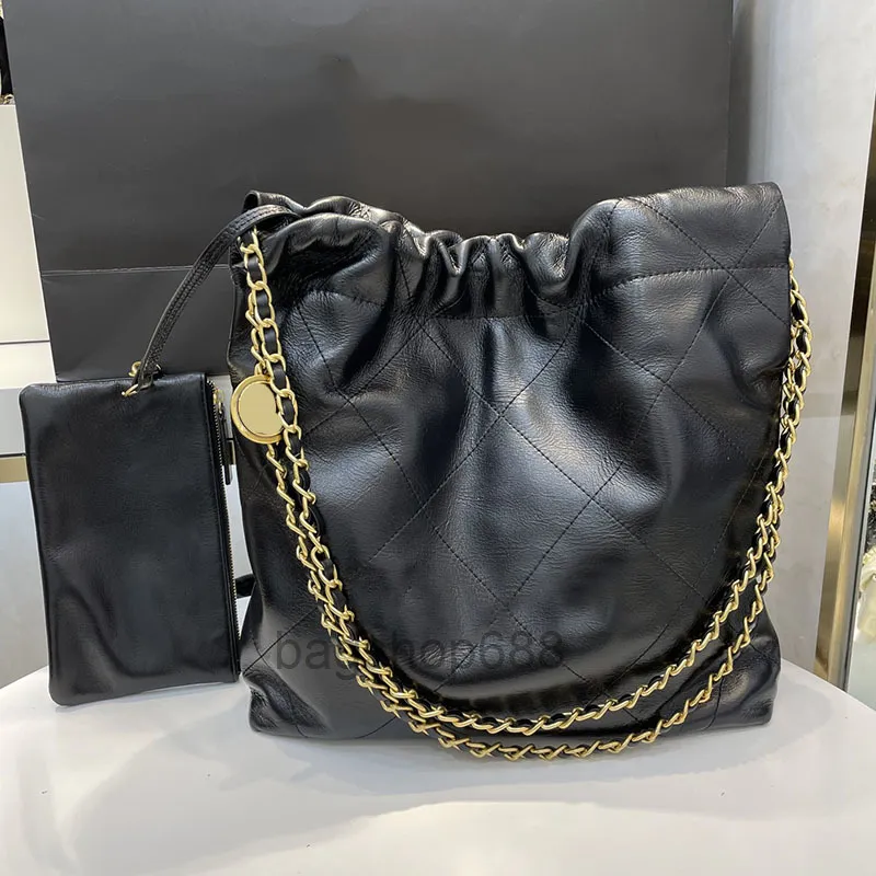 Designer-Taschen F/W 22P Frankreich Damen-Einkaufstaschen aus Kalbsleder, gesteppt, GHW-Hardware, Matelasse-Ketten-Schultertasche, Handtaschen mit Münzgeldbörse, Lu 2023