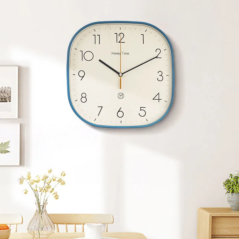 Horloges Murales Chambre Simple Grande Horloge Murale Numérique Ménage Mode Ultra Silencieux Horloge Salon Décoration Mur Atmosphérique Horloge 220909