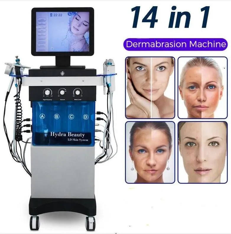 11 in 1 in 1 hydro microdermabrasion bio 리프팅 수력 피부 해제 피부 세정 피부 세정 주름 여드름 제거 기계와 PDT 여드름 제거 Hydra Facial