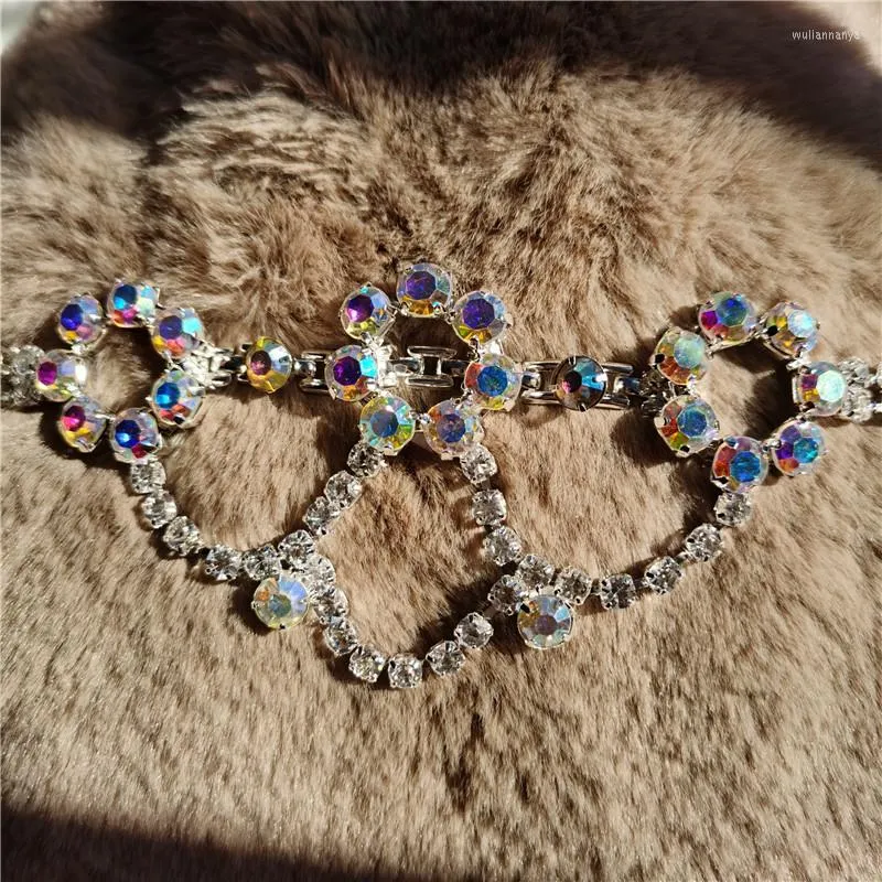 Hundkrage utsökt bling kristallkrage blommor form diamant valp husdjur glänsande full strass halsband för hundkatter