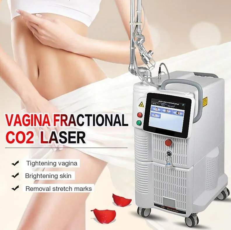 Direct resultaat 4D CO2 fractionele lasermachine 10600 nm golflengte huid opnieuw opduiken voor littekenrimpels verwijdering acne behandeling vagina stick vaginale aanscherping