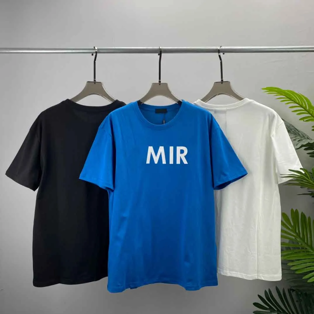 T-shirts Plus pour hommes Polos Col rond brodé et imprimé vêtements d'été de style polaire avec street pur coton 2tr5g