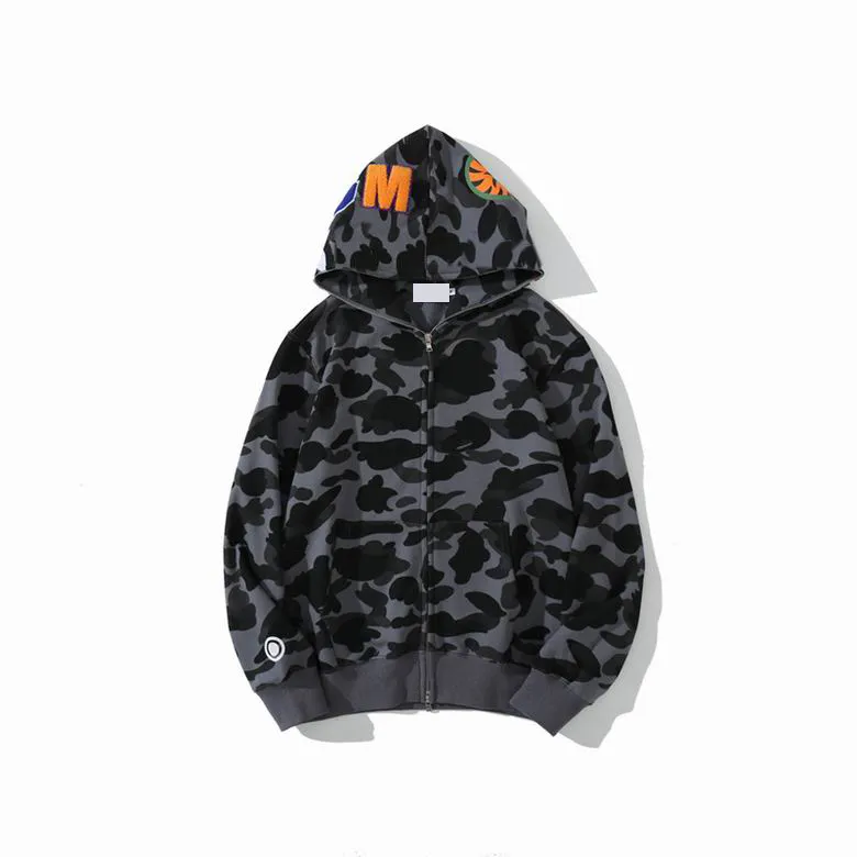 Cartoon shark hoodie hot sale