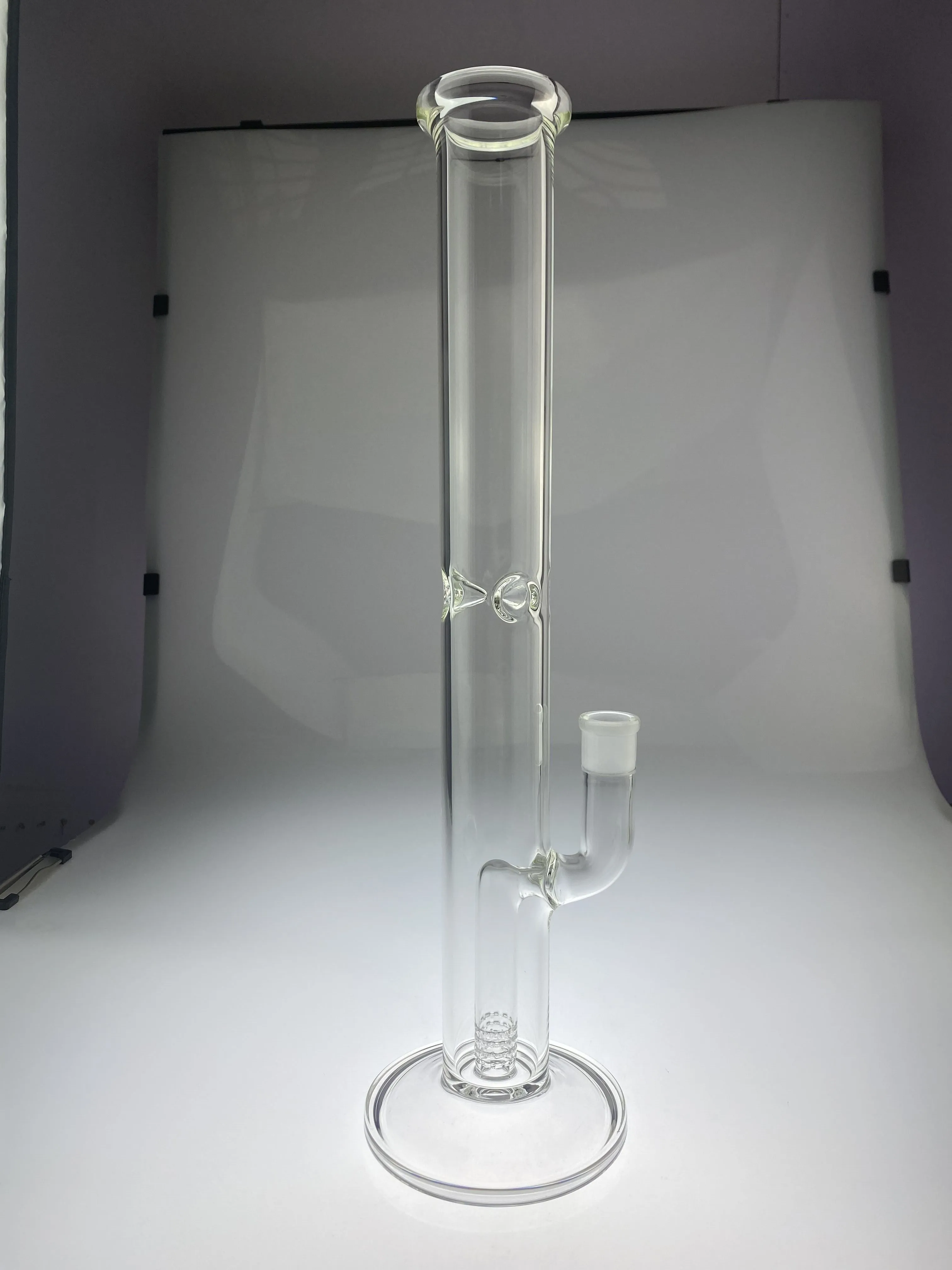 Glazen waterpijp schoon helder 19inch bong nieuw ontwerp hoge hoeveelheid