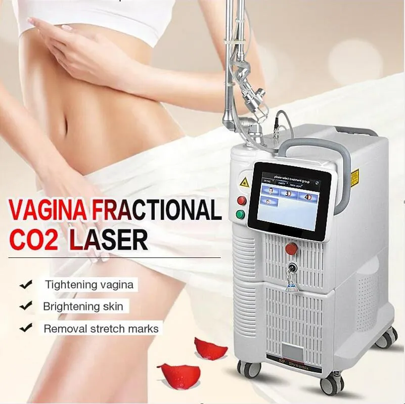 Tax free 4D Co2 Fractional laser machine 10600nm wavelength Skin resurfacing for scar wrinkles removal acne treatment Vagina Stick Vaginal Tightening