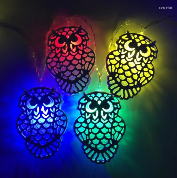 Stringhe Creative Animal Lantern String Decorative Christmas Lights 1.5m 10 Led