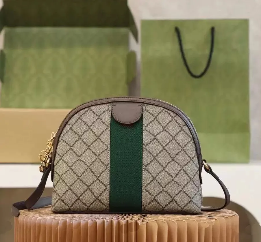 ophidia handväska Läder axelväska dam designer crossbody väska plånbok handväska