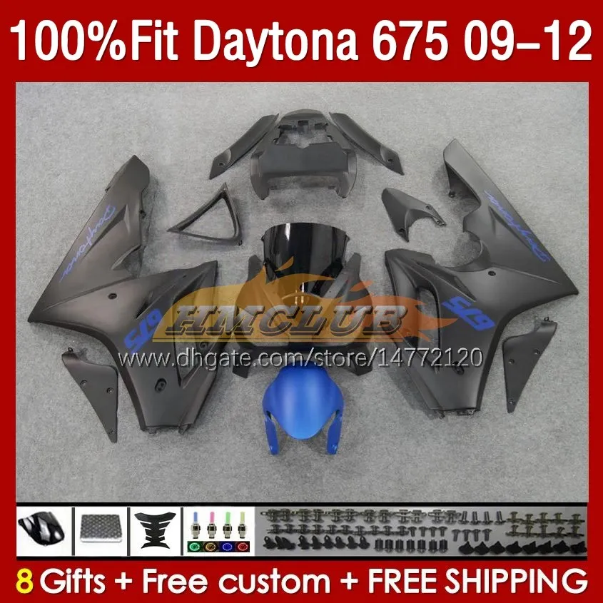 OEM Fairings Kit f￶r Daytona 675 675R 09 10 11 12 BODY 150NO.53 DAYTONA675 2009 2010 2011 2012 Bodywork
