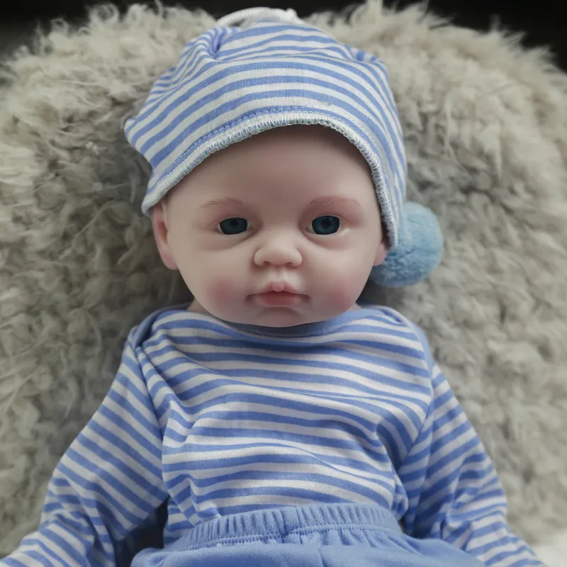 Poupées COSDOLL 49cm 3 2kg 100 Full Body Silicone Reborn Baby Doll Réaliste Jouets Doux pour Enfants Cadeau De Noël 220912