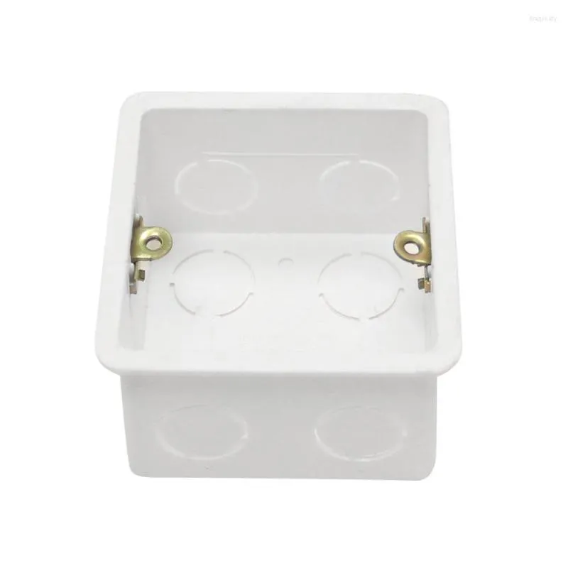 Lamp Holders 86 Type PVC Junction Box Standard Internal Mounting Wall Mount Switch And Socket Base