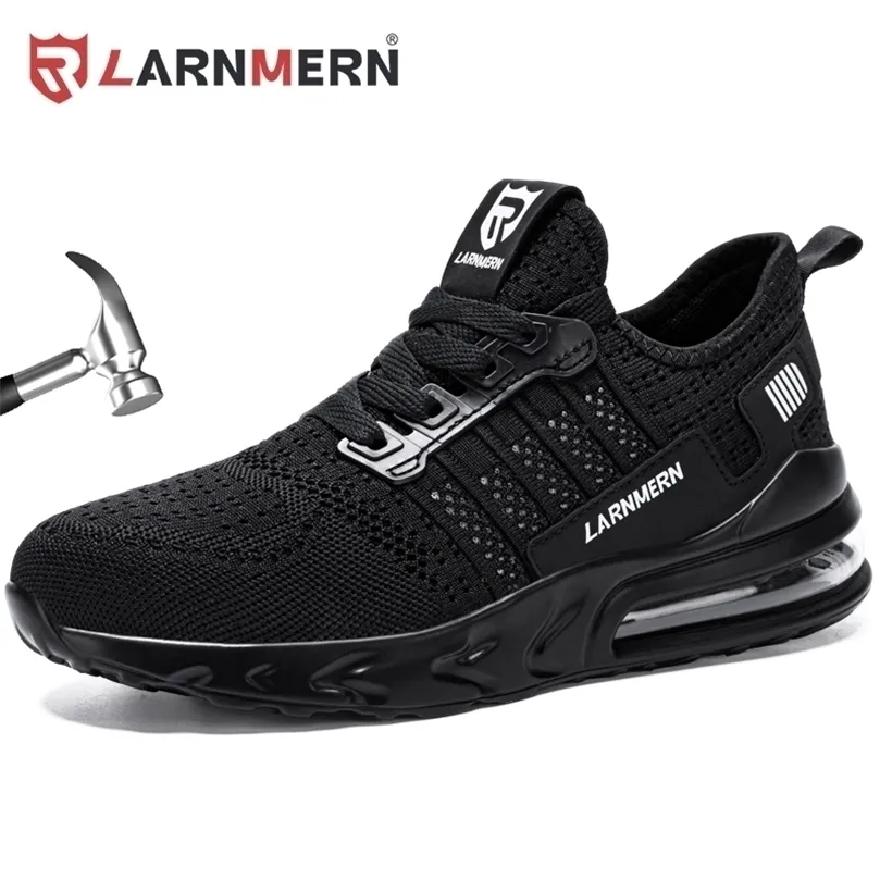 أحذية Larnmern Safety Shoes Men Non slip steal ele winter on lightweight lightable anti smashing shroof shockproof sneaker 220913