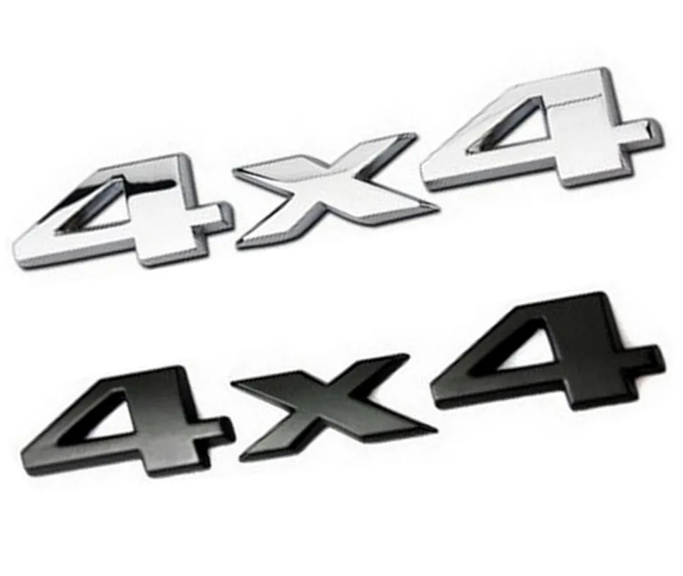 Premium 3D Stickers For Cars Durable Four Wheel Drive Emblem Decals For ...