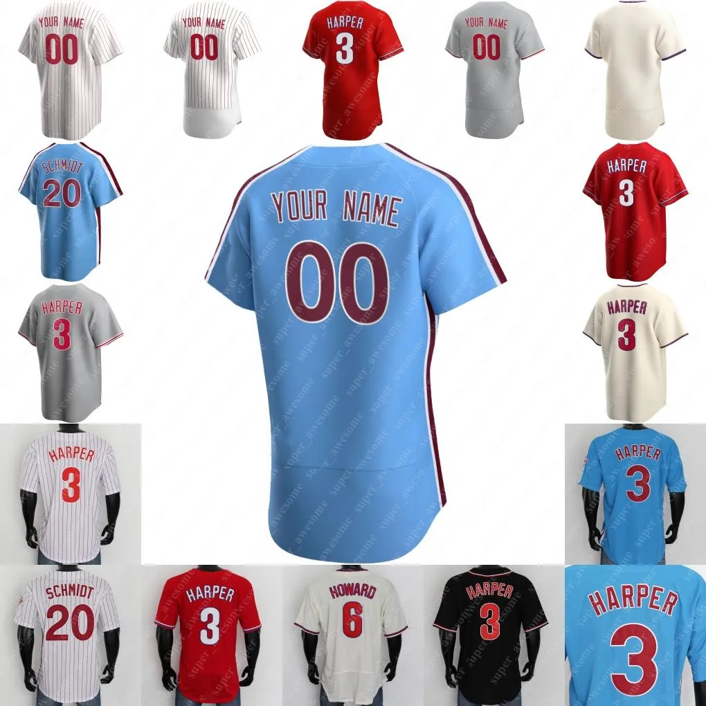 Mike Schmidt Jersey Pete Rose Chase Utley Jimmy Rollins Roy Halladay Ryan Howard Darren Daulton Shane Victorino Steve Carlton Jim Thome Dick Allen