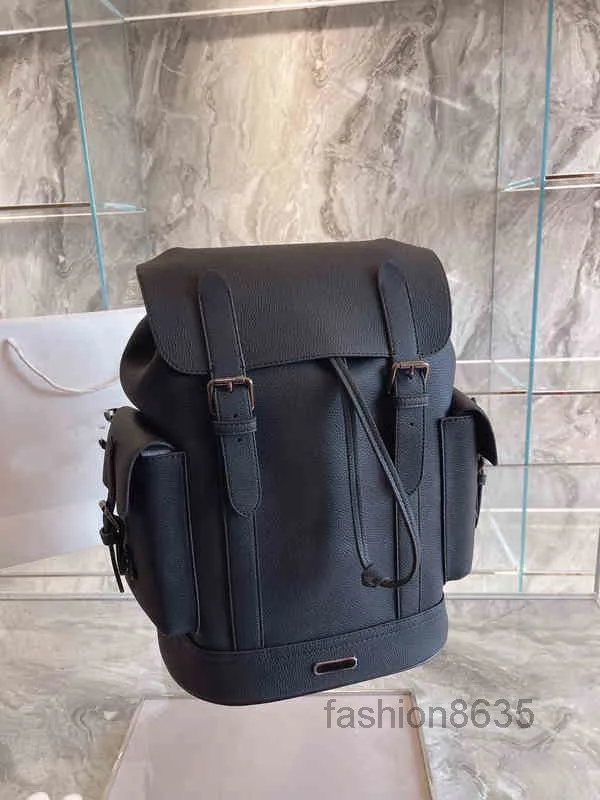 Borse da scuola Borse per computer Borsa da uomo casual Borsa a tracolla in pelle Designer Secchio maschile Zaino ad alta capacità 220309Multi Pochette