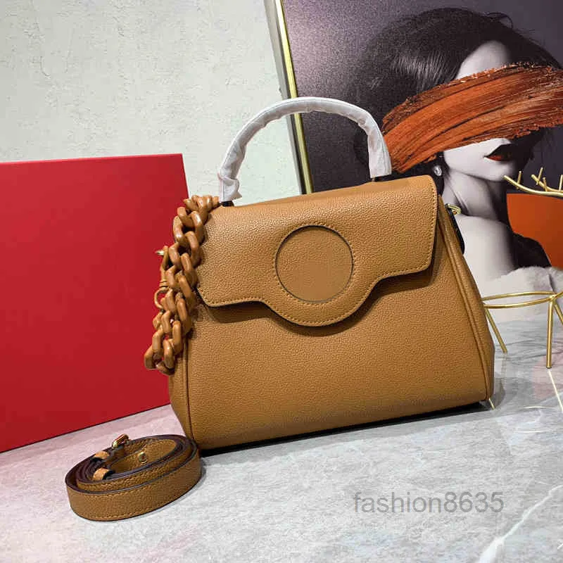 Akşam çantaları yüksek kaliteli omuz çantaları kadın akrilik zincir el çantası lüks tasarımcı marka crossbody kadın düz renk cüzdanlar 22324