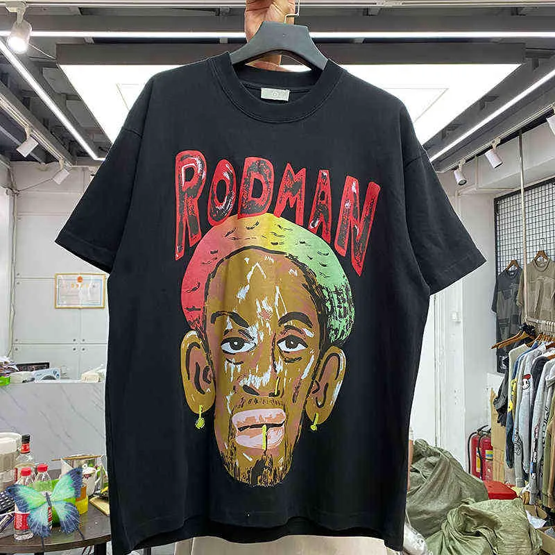T-shirts pour hommes Foulard ethnique Graffiti Caractère Tissu lourd T-shirt de haute qualité T220909