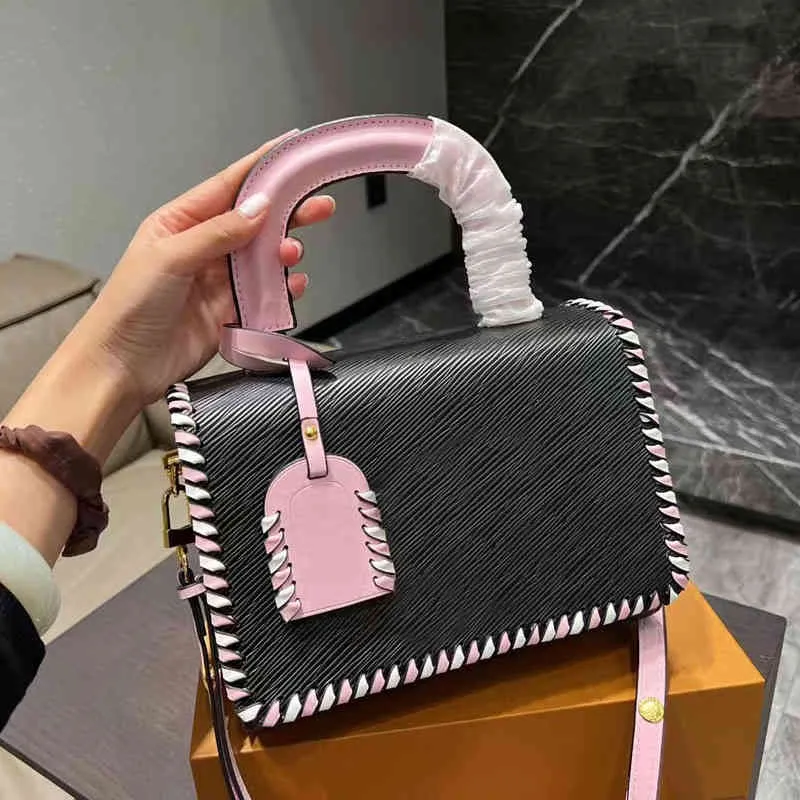 Luxury Bag Shoulders Bags Tote Leather Handbags Designer High Quality Weave Cross Body Lady Purses Flora Handbags 220905