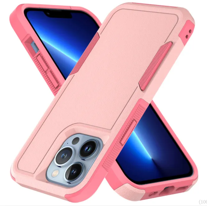 iPhone 13 12 11 Pro Max XR TPU 및 PC 360도 보호기 50 조각