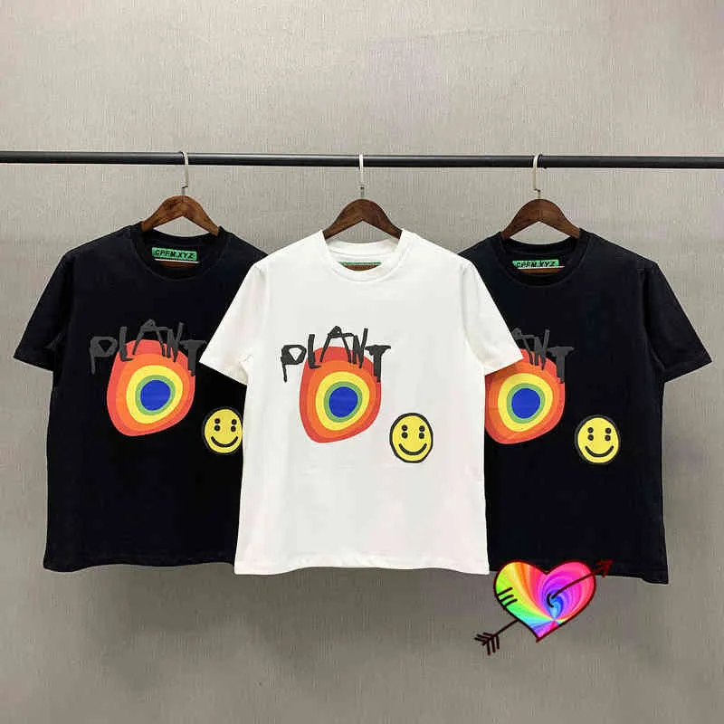 T-shirt da uomo CPFM.XYZ Kaus Tanaman CORE Meleleh 3D Cetak Wajah CPFM Kaus Pasar Loak Tanaman Kaktus Lengan Pendek Pharrell Williams Atasan T220909