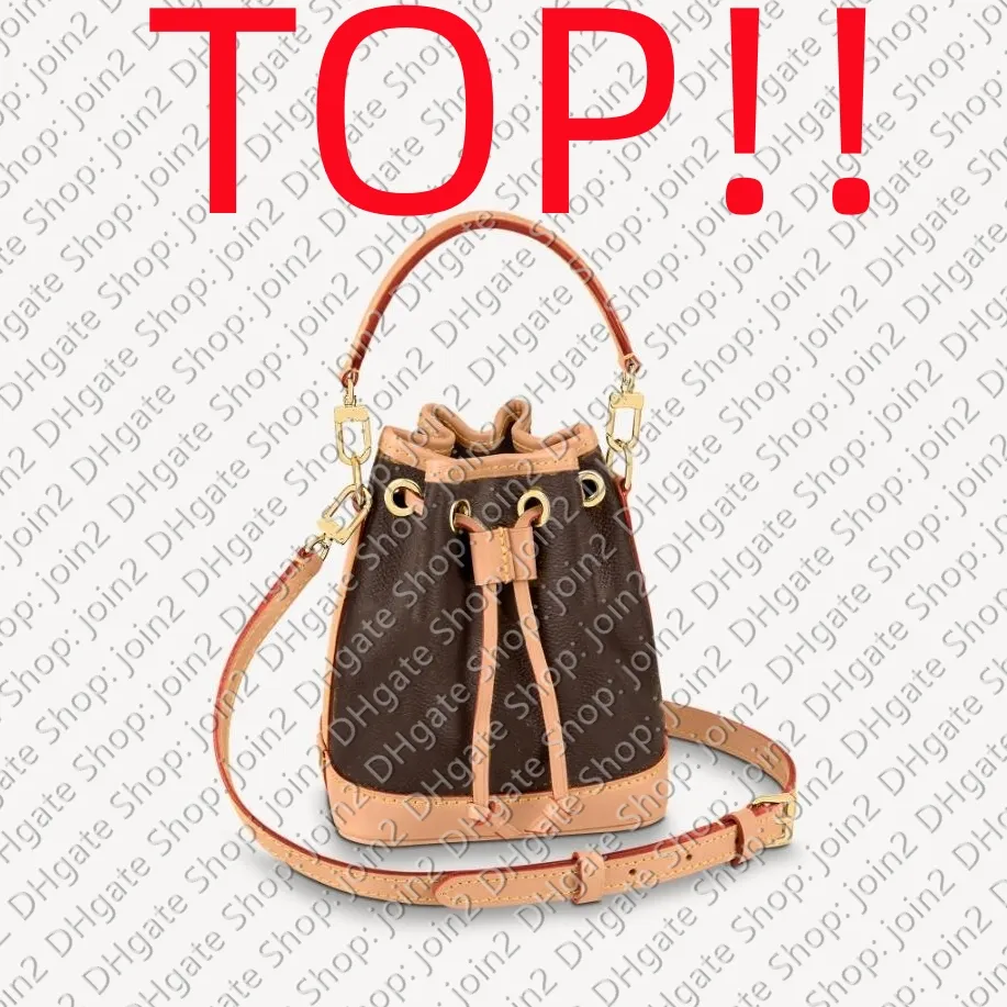 TOPP. M81266 Nano Noe Designer Drawstring Cross Body Mini Bag Handbag Women