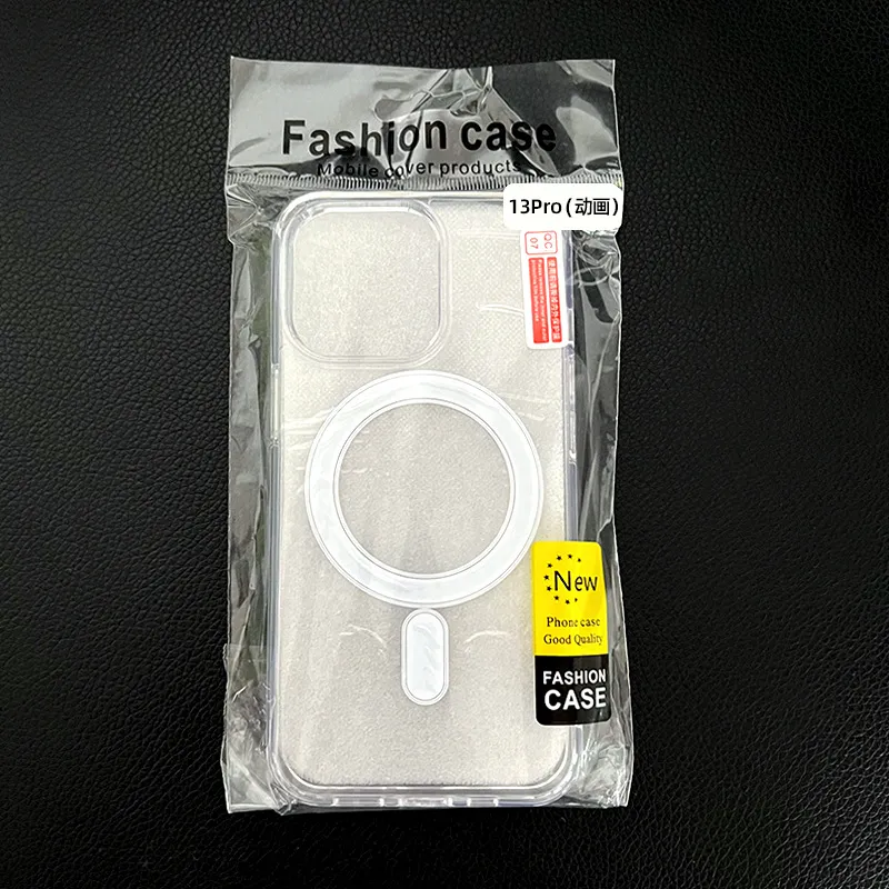 Custodia di ricarica wireless magnetica trasparente per iPhone 15 14 13 12 11 Pro Max Accessori antiurto prezzo di fabbrica