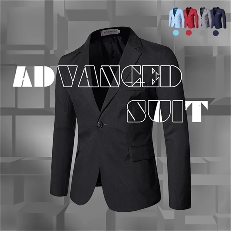 Abiti da uomo Blazer Completi Abbigliamento Giacca di lusso Elegante Tempo libero Consegna gratuita per uomo Blazer rosso Wedding Festival Designer 220912