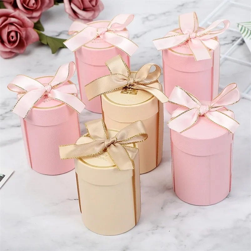 50 Boîtes Cadeaux Carton Blanc 5x5x8cm - Avec Rubans Pour Mariage, Anniversaire | Dragées
