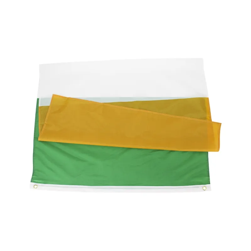 90x150cm vert blanc orange irlandais c'est-à-dire irlande drapeau bannière drapeaux pour fête de fête