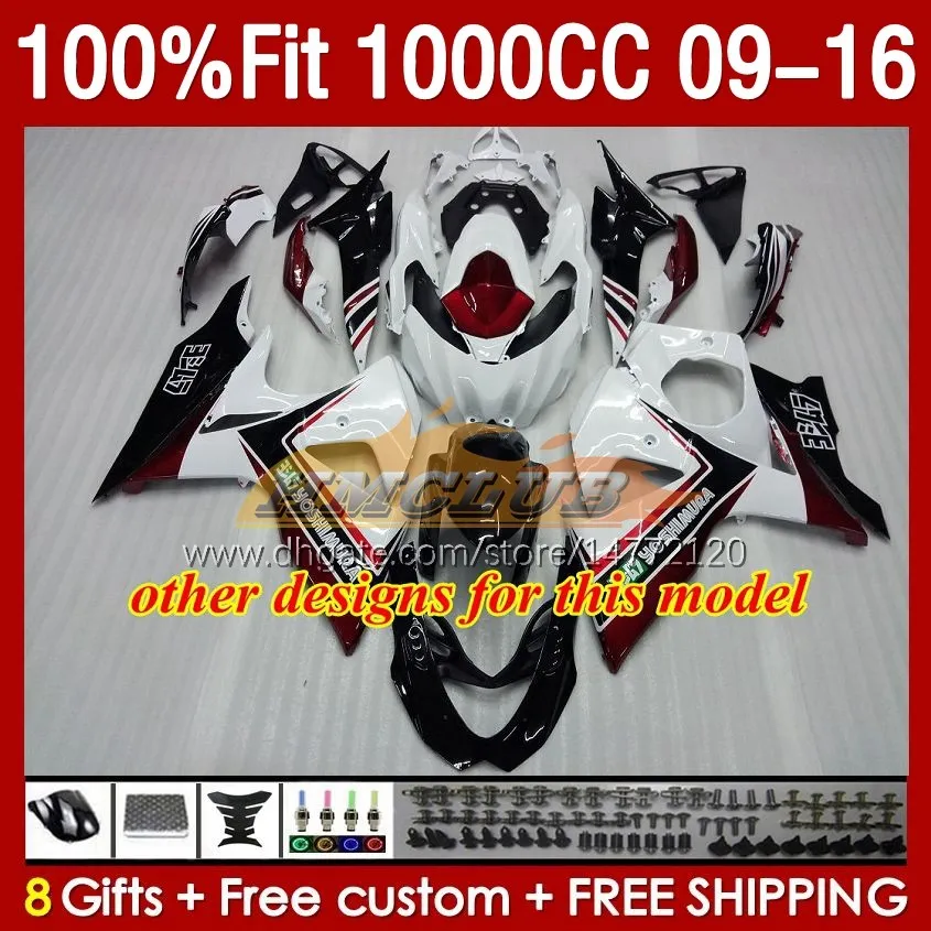 OEM Kawasaki Fury Fairingss For SUZUKI GSXR1000 K9 GSXR 1000 09 10