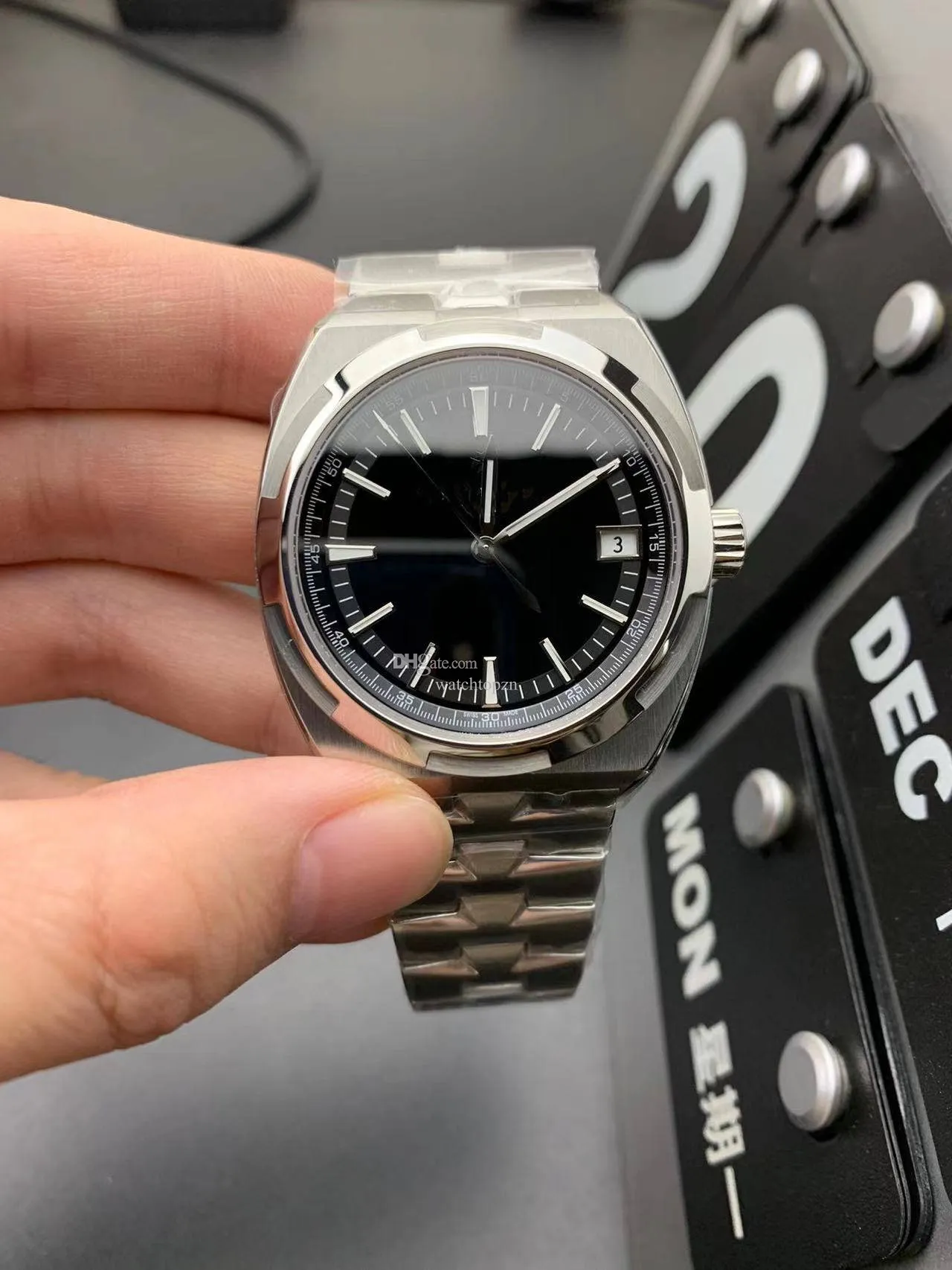 8f Factory Watch erzeugt 904L Fine Stahl Vollautomatische mechanische Bewegung 41 mm Sapphire Glassspiegel Faltschnalle Männer