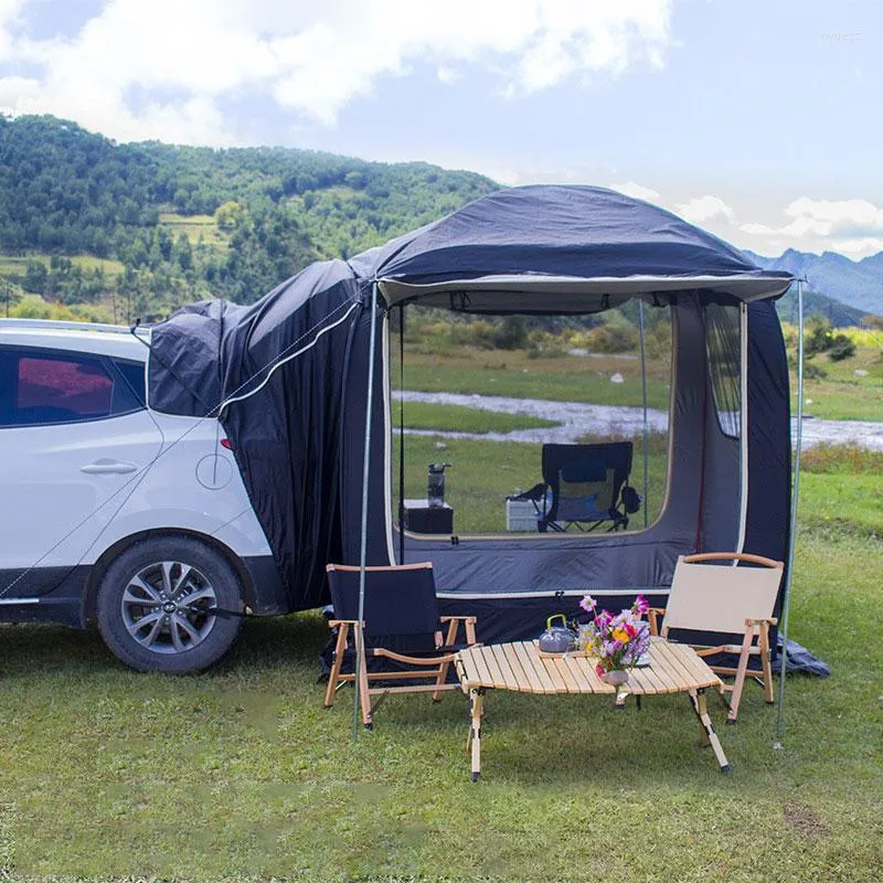 Universal SUV Rear Tent With Outdoor Patio Shades Awning Ideal For
