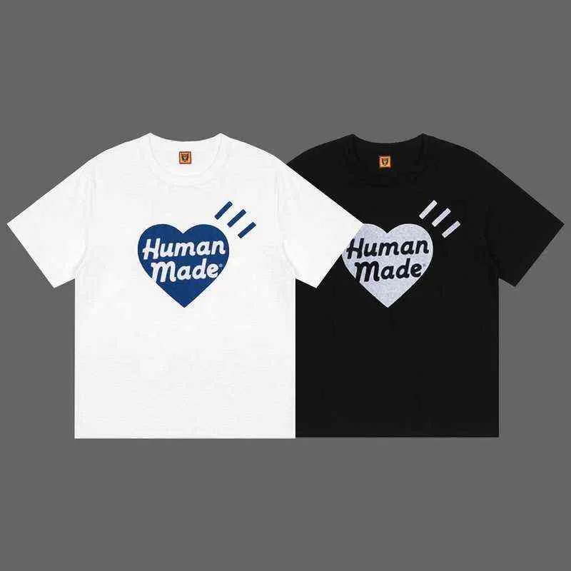 メンズTシャツ2022新しい人間メイドダックTシャツドライオールフックスメンメン女性高品質のヒューママイドTシャツ内部タグラベルG220908