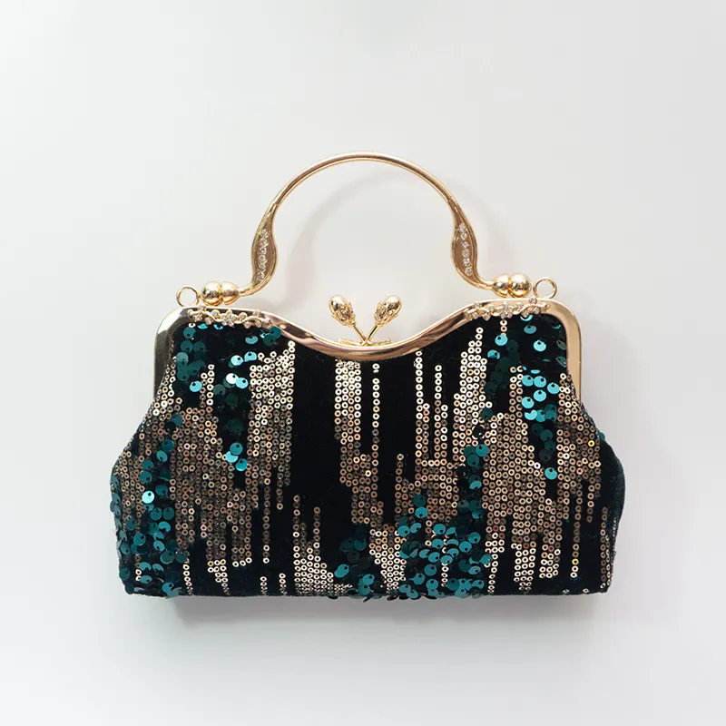 Sacs de soirée Sacs de soirée Femmes Sequin Embrayage Bourse De Mariage Sac De Soirée Jour Dames Élégantes Sac À Main De Luxe Designer Sac À Main Pour La Fête De Mariage Bolsa X728H Z230703