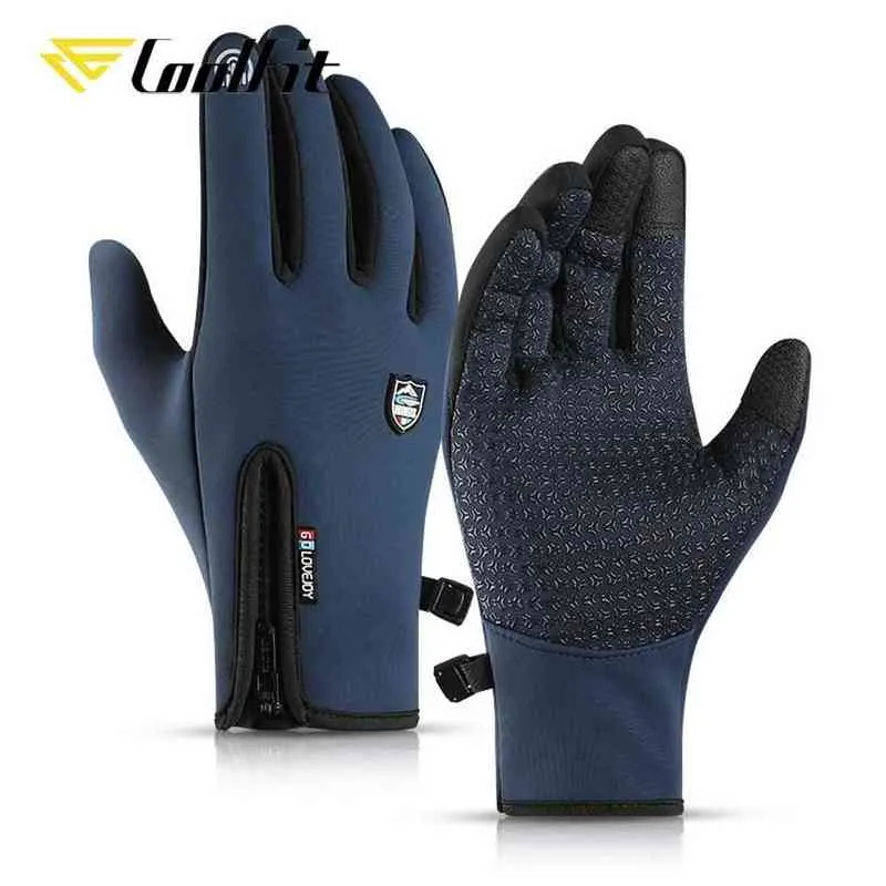 CoolFit Thermal Uomo Donna Inverno Sci in pile Guanti da snowboard impermeabili Touch Screen Moto da neve Guanti caldi 0909