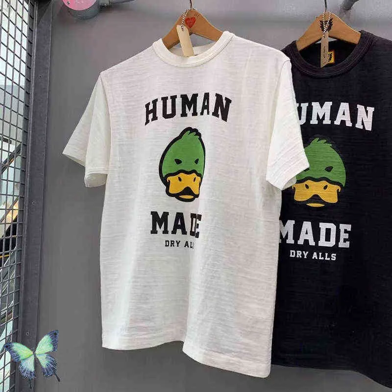 T-shirty męskie M-XXL Huamn Made Duck Head T-shirt mężczyzn Mężczyźni Bambus Bawełny stylowy ludzki t-shirt T220909