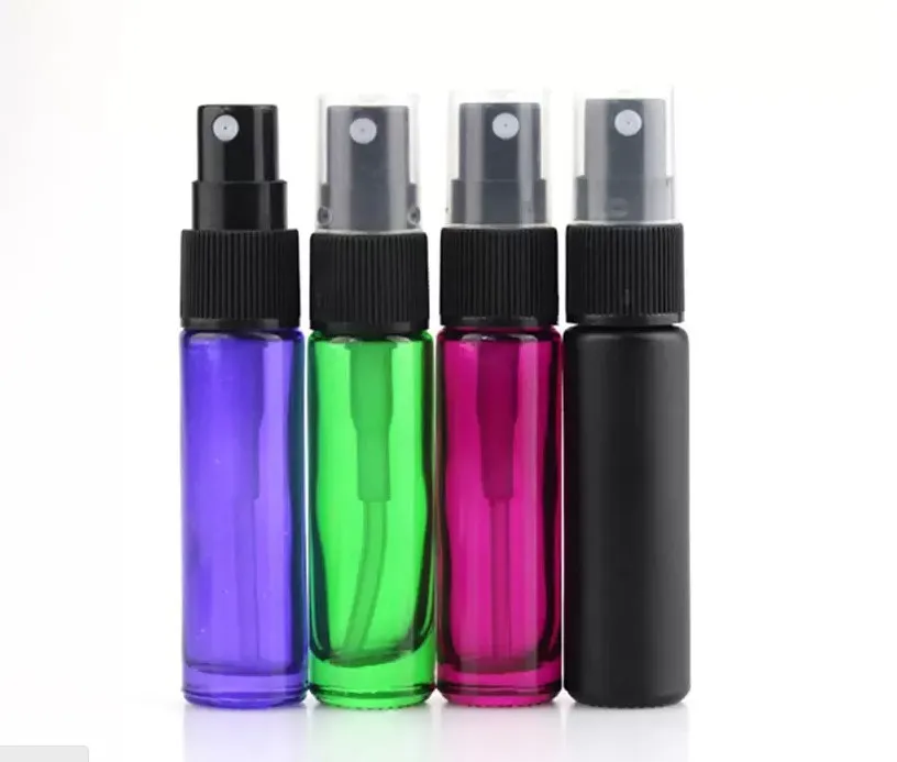 10ml Glass Spray Bottles with Fine Mist Sprayer Refillable Empty Bottles for essential oils or other liquids