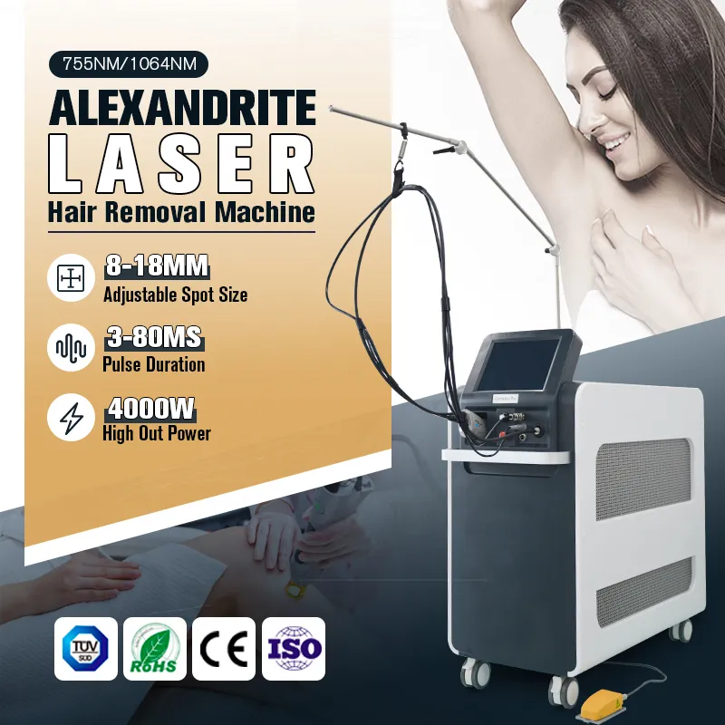 Professional ND Yag Laser Hair Removal Machine CE FDA Approved ND Yag
