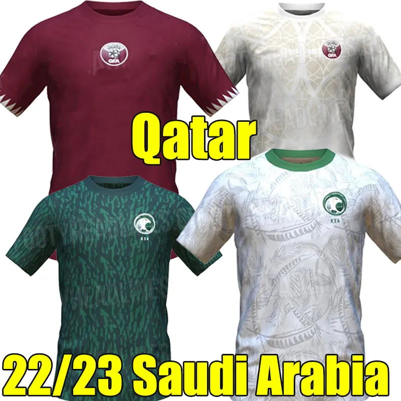 2022 Katar Pucharu Pucharu Świata w piłce nożnej 2023 Arabia Saudyjska Camisetas de futbol dom na wyjeździe dla dorosłych mundurów piłkarskich krótkich rękawów