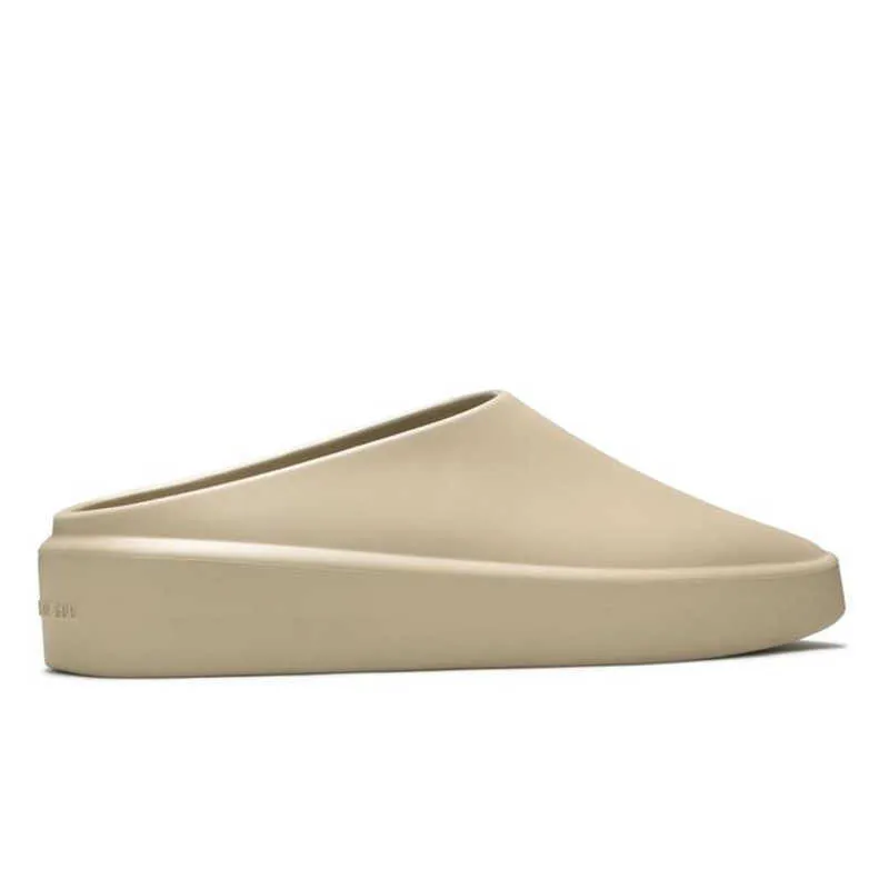 Mens Beach Sandals Lightweight Slide Sandals Cream Casual  display picture 2