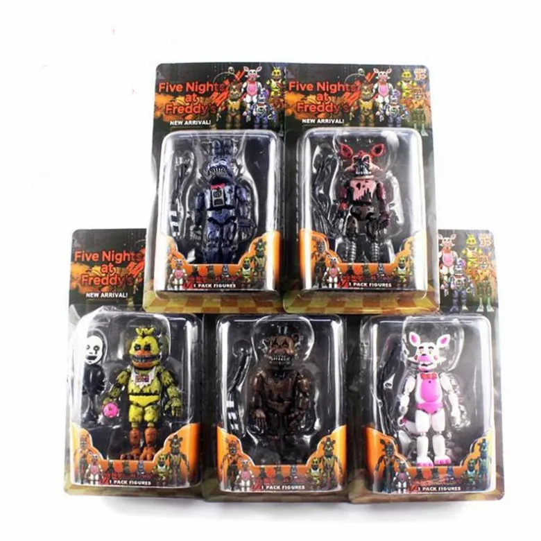 Characters Five Nights Freddys - 6 Pcs/set Anime Figure Action Pvc